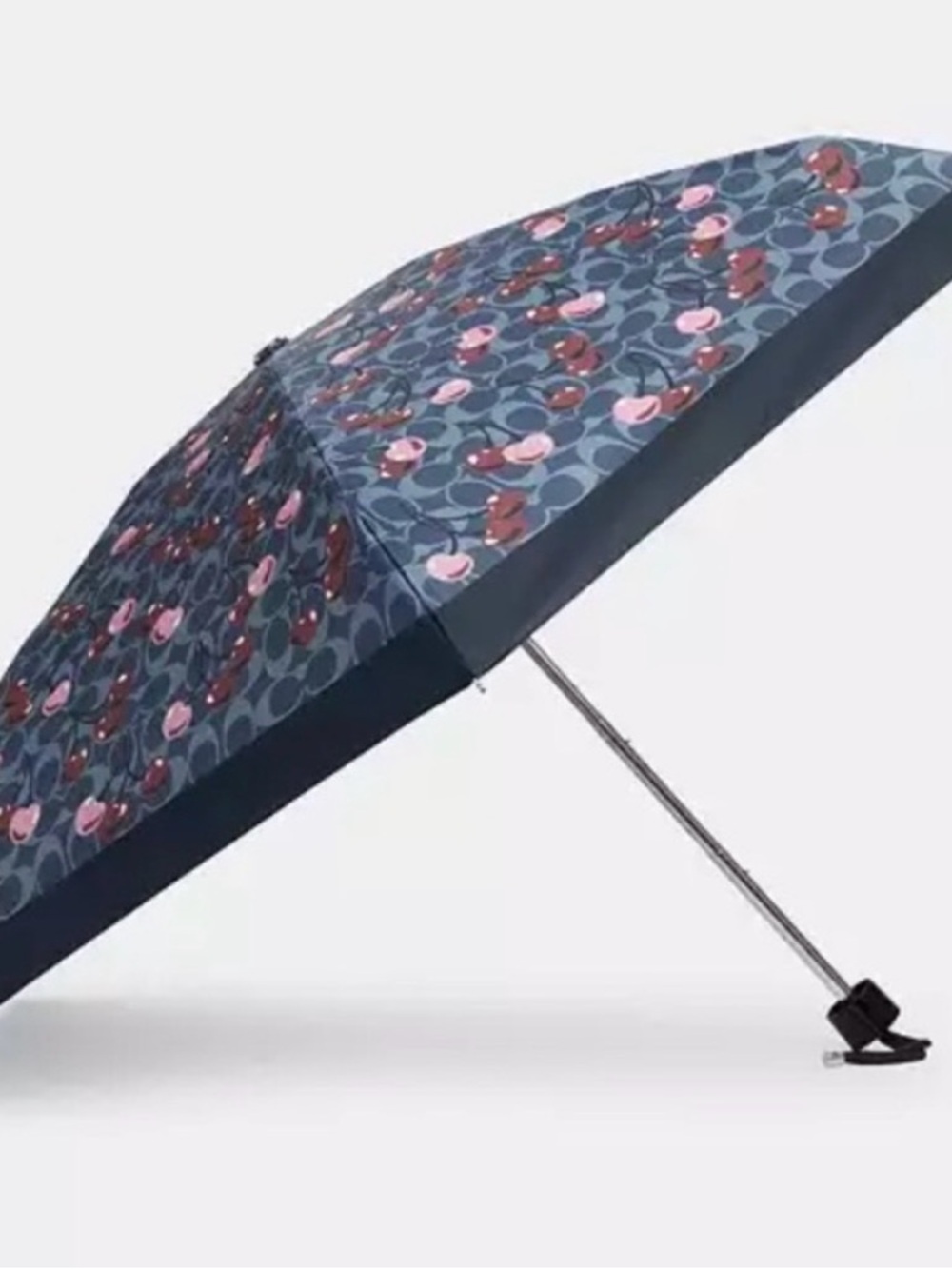 Coach Blue Cherry UV Umbrella - Women Accessories